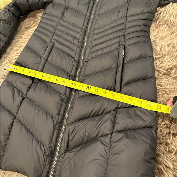 Women's Pajar Canada Queen Goose Down Coat Parka Black Hooded - Picture 14 of 16